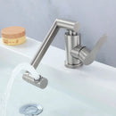 DecorBites™ 304 Stainless Steel Bathroom Faucet, Hot & Cold Water, Kitchen Basin, Bathroom Accessories
