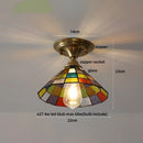 DecorBites™ Glass LED Ceiling Lamp Modern Copper Socket Ceiling Lights