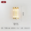 DecorBites™ Crystal Wall Lamp: Modern Luxury for Living Room, Bedroom, and Aisle