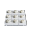 Acrylic Chessboard & Resin Pebble Chess Pieces Set for Home Decor - DecorBites™