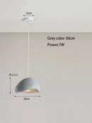 DecorBites™ Cream Cloud Chandelier: Modern LED Pendant Lamp for Home, Restaurant, Bar