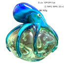 DecorBites™ Handmade Crystal Sika Deer Figurine Blown Glass Animal Craft Home Decor