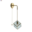 DecorBites™ LED Wall Lights Clear Glass Adjustable Bedside Lamp Nordic Modern Style