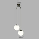 DecorBites™ Glass Ball LED Pendant Chandelier for Dining and Bedroom