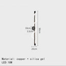 DecorBites™ Dimming Wall Lights in Gold, Black, or Copper for Living Room and Bedroom