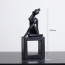 Abstract Figures Sculpture Modern Minimalism Decor Room Crafts DecorBites™ Aesthetics