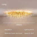DecorBites™ Crystal Branch Chandelier | Indoor Luxury Gloss Light for Living & Dining Room