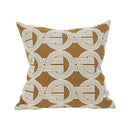 DecorBites™ Geometric Jacquard Cushion Cover | Modern Light Luxury Pillowcase | Decorative Home Accent