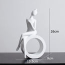 Abstract Figures Sculpture Modern Minimalism Decor Room Crafts DecorBites™ Aesthetics