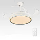 DecorBites™ Ceiling Fan Light Remote Control LED Lamp for Bedroom, Dining Room Home Appliance