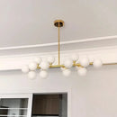 DecorBites™ Glass Ball LED Chandelier Pendant Lamp, Modern Round Design for Home Decor Lighting