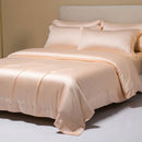 DecorBites™ 120S Natural Fabric Bedding Set Summer Cooling Fitted Sheet Skin Friendly Bedclothes