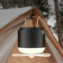 DecorBites™ 4-in-1 Rechargeable LED Camping Lantern with Fan & Spray
