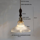 DecorBites™ Green Glass Adjustable LED Pendant Lights for Modern Nordic Home Decor