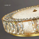 DecorBites™ Gold Glass LED Ceiling Light Fixture Stainless Steel Lamps