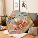 DecorBites™ Gothic Thread Blanket Throw Tapestry - Versatile Home Decor & Outdoor Essential