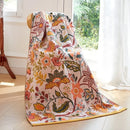 DecorBites™ Cotton Gauze Peacock Bath Towel - Soft, Skin-Friendly, Quick Dry - 90x180cm