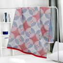 DecorBites™ Cotton Gauze Bath Towel Set - High Quality, Unisex, Adults, 70*140 & 35*75