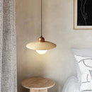 DecorBites™ Japanese Style Wooden Pendant Lamp for Bedroom and Restaurant Decor