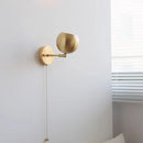 DecorBites™ Copper Wall Light with Pull Chain Switch, Modern Nordic Design