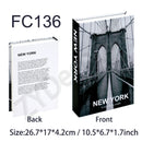 Fake Book Cafe Desk Table Living Room For Home Decor Interior Items Modern Home Decoration Ornaments Accessories Luxury Bedroom