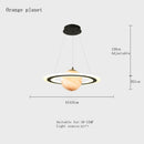 DecorBites™ LED Acrylic Planet Pendant Light: Children Room Star Chandeliers for Living Room Bedroom
