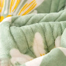 DecorBites™ Cozy Milk Velvet Blanket - 3 Layer Warmth & Fluffy Weighted Blanket