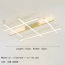 DecorBites™ LED Linear Ceiling Chandelier Italian Designer Luxury Dining Room Chandelier