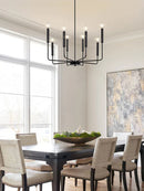 DecorBites™ Industrial Retro Chandelier for Dining Room and Kitchen Lighting