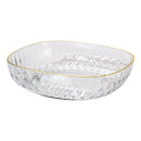 DecorBites™ Crystal Fruit Plate: Multipurpose Snack & Candy Storage Tray