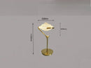 DecorBites™ Gold LED Pendant Lamp: Modern Luxury Style for Bedroom, Living Room, Dining Room
