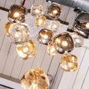 DecorBites™ Crystal LED Chandelier: Modern Staircase Pendant Light for Stylish Home Decor