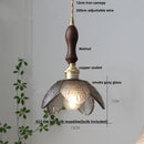 DecorBites™ Clear Glass LED Pendant Lamp for Dining Coffee Restaurantr Aisle - Modern Nordic Design