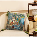 DecorBites™ Elephant Jungle Paradise Throw Pillow Cover