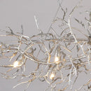 DecorBites™ LED Branch Crystal Chandelier Copper Suspension Lights Luxe Ceiling Pendant