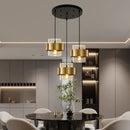 DecorBites™ Golden Pendant Lights for Aisle, Restaurant, Bedroom - Nordic Postmodern Minimalist Style