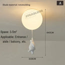 DecorBites™ Little Bear Cartoon Pendant Lamp for Kids Room Bedroom Living Room