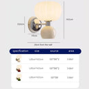 DecorBites™ Cream Breeze Pumpkin LED Wall Sconces for Bedroom Living Room Dining Hallway