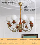 DecorBites™ Cream Style LED Chandelier for Bedroom, Living Room, Dining Room