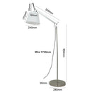 DecorBites™ Adjustable Industrial Wall Light for Bedside, Study, Office, Living Room
