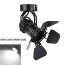 DecorBites™ Industrial Ceiling Spotlight Lamp with Foldable Flippers for Hallway Art Light