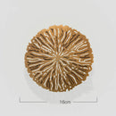 DecorBites™ Gold Coral Carp Lotus Leaf Fish Wall Decor Ornaments