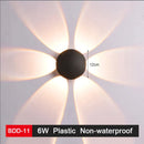 DecorBites™ LED Wall Lamp: Modern Nordic Style for Living Room, Bedroom, and Aisle Lighting