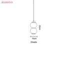 DecorBites™ Glass Ball Pendant Lights - Modern Nordic LED Creative Hanging Lamp for Home Decor
