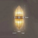 DecorBites™ Crystal Strip LED Wall Lamp for Living Room, Bedroom, Study, Balcony Lighting