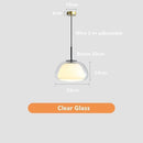 DecorBites™ Glass Jelly Pendant Lamp: Minimalist Luxury Design for Home Living Room Bedroom