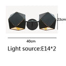 DecorBites™ Cube LED Pendant Light: Art Deco Hanging Lamp for All-Match Style