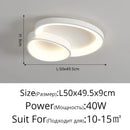 DecorBites™ LED Ceiling Chandelier Lights with Remote Control for Living Room, Bedroom, Dining Room
