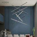 DecorBites™ LED Chandelier: Modern Luster Lighting for Stair Hall Bedroom Room Duplex Building