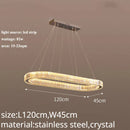 DecorBites™ Crystal LED Chandelier: Modern Luxury Lighting for Living & Dining Room